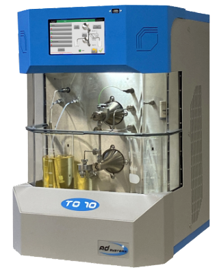 TO10 — автоматический прибор для оценки термоокислительной стабильности авиационного и дизельного топлива по ASTM D3241, IP 323, ISO 6249. Полная автоматизация, высокая точность и безопасность